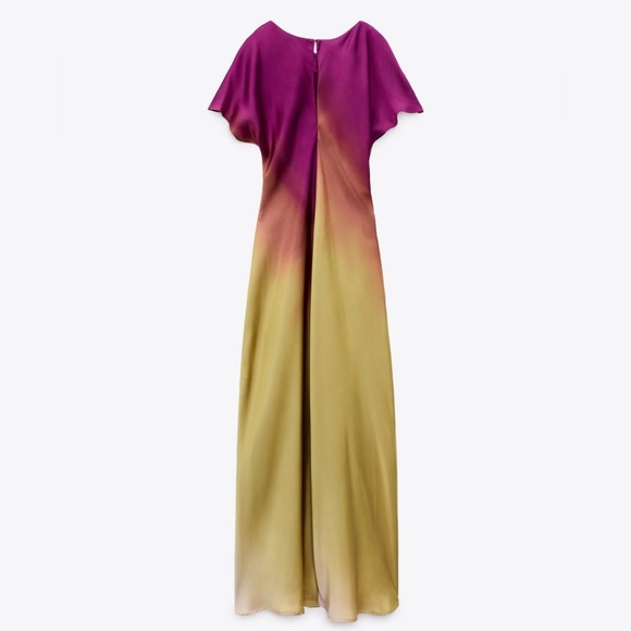 Zara tie dye printed dress - Picture 8 of 10